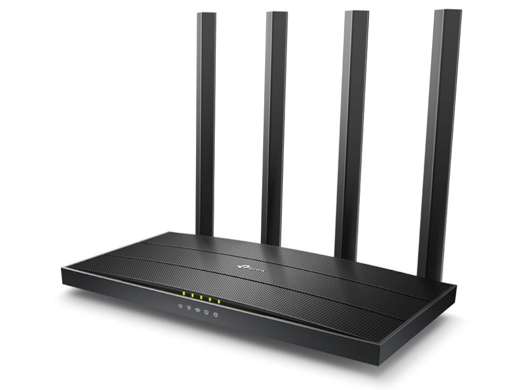 TP - Link Wireless Router TP-Link Archer C6 AC1200/Mesh/ext x 4/2.4-5Ghz/1WAN/4LAN